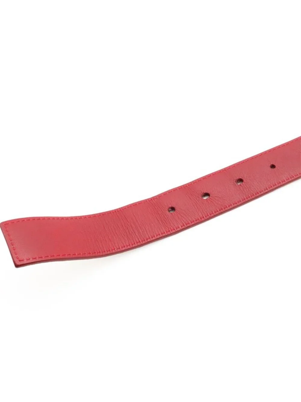Louis Vuitton Monogram Multicolor Ceinture Carre Belt Leather Blanc White 80